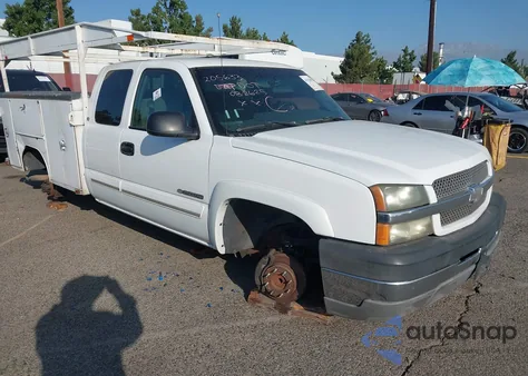2003 Chevrolet Silverado 2500Hd Ls из США, поврежденный, VIN 1GCHC29G43E171475